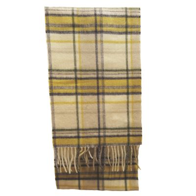 Sjaal Fortrose white/gold