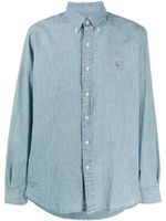 Polo Ralph Lauren chemise en chambray à logo brodé - Bleu