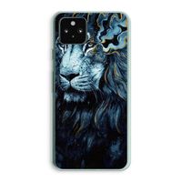 Darkness Lion: Google Pixel 5a 5G Transparant Hoesje
