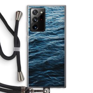 Oceaan: Samsung Galaxy Note 20 Ultra / Note 20 Ultra 5G Transparant Hoesje met koord