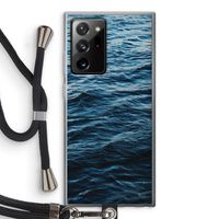 Oceaan: Samsung Galaxy Note 20 Ultra / Note 20 Ultra 5G Transparant Hoesje met koord