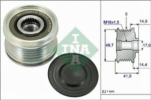 Vrijlooppoelie dynamo 535010110