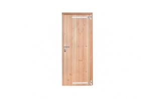 Douglas enkele dichte deur, rechtsdraaiend 90x201 cm