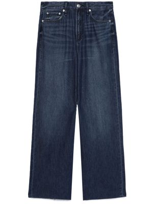 rag & bone jean Featherweight Logan à coupe ample - Bleu