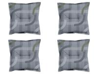 Zit universeel ca. 50x50 cm Tess sage (4 stuks) Madison - Madison