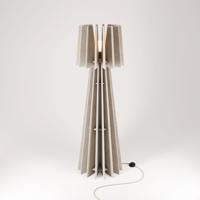 Vloerlamp geluidsreductie Recycled Shine e27 sound proofing 150 cm