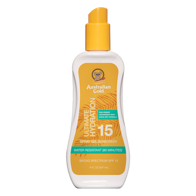 Australian Gold SPF15 Zonnebrand Spray Gel 237ml
