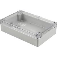 Hammond Electronics 1554HL2GYCL Universele behuizing Polycarbonaat Grijs 1 stuk(s) - thumbnail