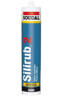 Soudal Silirub 2 | Siliconenkit | Teak | 300 ml - 102421