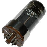 VALVO 6080 = 6 A S 7 W Elektronenbuis Dubbeltriode 100 V 100 mA Aantal polen: 8 Fitting: Octal 1 stuk(s)