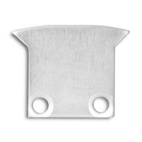 Eindkap E27 aluminium voor PL8 profiel 2 stuks