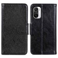 Vintage Series Xiaomi Mi 11i, Poco F3 Wallet Case - Zwart