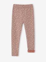 Meisjeslegging met fleecevoering rozenhout