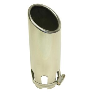 Uitlaatsierstuk inox ovaal 30-50mm 2218763