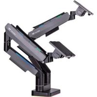 Thermaltake GEA-MSR-DMSBLK-01 flat panel bureau steun 88,9 cm (35 ) Zwart, Grijs