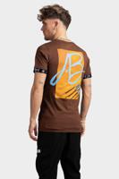 AB Lifestyle San Francisco T-Shirt Heren Bruin - Maat XS - Kleur: Bruin | Soccerfanshop
