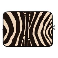 Arizona Zebra: Laptop sleeve 13 inch