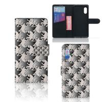 Samsung Xcover Pro | Telefoonhoesje | Met pasjeshouder | Salamander Grey