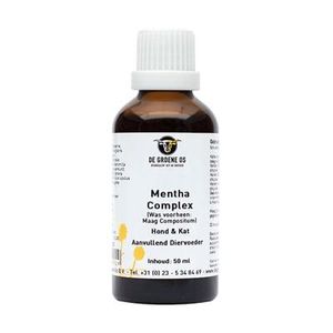 De groene os mentha complex hond / kat (50 ML)