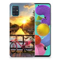 Samsung Galaxy A51 Siliconen Back Cover Amsterdamse Grachten