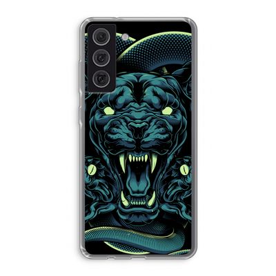 Cougar and Vipers: Samsung Galaxy S21 FE Transparant Hoesje