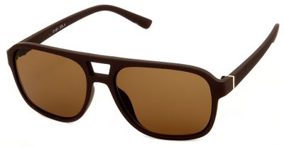 Kost zonnebril 21 051 unisex rechthoekig bruin Kost zonnebril 21 051 unisex rechthoekig bruin