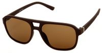 Kost zonnebril 21 051 unisex rechthoekig bruin - thumbnail