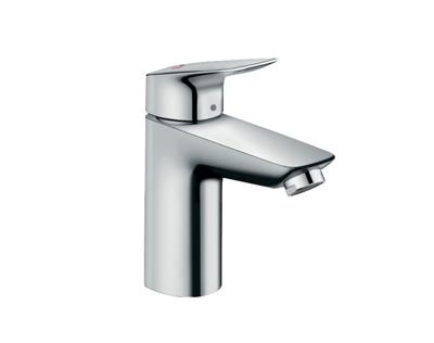 Hansgrohe Wastafel mengkraan - logis ééngreeps 100 coolstart - met trekwaste