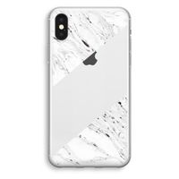 Biggest stripe: iPhone XS Transparant Hoesje