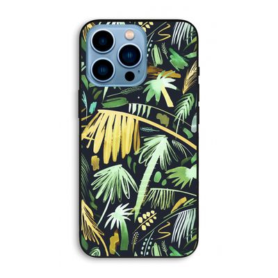 Tropical Palms Dark: iPhone 13 Pro Max Biologisch afbreekbaar hoesje