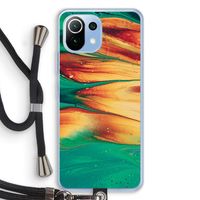 Green Inferno: Xiaomi Mi 11 Lite Transparant Hoesje met koord