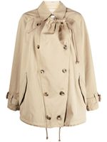 ISABEL MARANT trench Dusika à boutonnière croisée - Marron