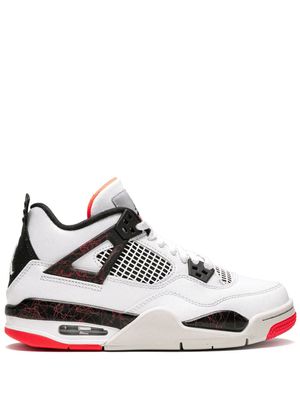 Jordan Kids baskets Air Jordan 4 Retro (GS) - Blanc