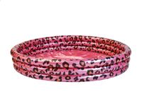 Swim Essentials kinderzwembad roze panterprint 3 ringen - 150 cm - thumbnail