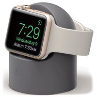 Apple Watch Series Ultra/8/SE (2022)/7/SE/6/5/4/3/2/1 Oplaadstandaard - Grijs - thumbnail