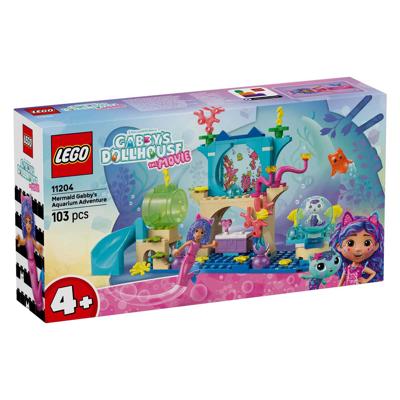 LEGO gabby&apos;s poppenhuis 11204 zeemeermin gabby&apos;s aquariumavontuur
