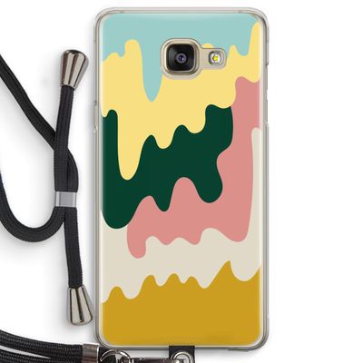 Baar B: Samsung Galaxy A5 (2016) Transparant Hoesje met koord