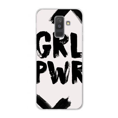 Girl Power #2: Samsung Galaxy A6 Plus (2018) Transparant Hoesje