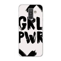 Girl Power #2: Samsung Galaxy A6 Plus (2018) Transparant Hoesje