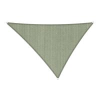 Shadow Comfort driehoek 4x4x4m Green met Bevestegingsset en buitendoek reiniger - thumbnail