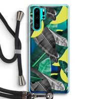 Fantasie jungle: Huawei P30 Pro Transparant Hoesje met koord