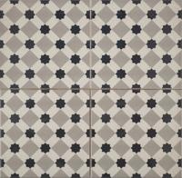Vloertegel Cemento Decor Firenze Grey 45x45