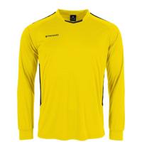 Stanno 411004 First Long Sleeve Shirt - Yellow-Black - L - thumbnail