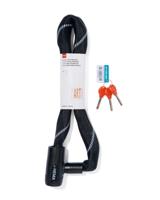 HEMA Ketting met vast slot 90cm Ø85mm zwart ART2