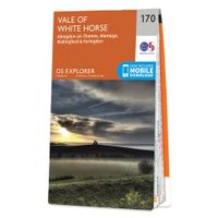 Wandelkaart - Topografische kaart 170 OS Explorer Map Abingdon, Wantage & Vale of White Horse | Ordnance Survey - thumbnail