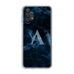 Midnight Marble: Samsung Galaxy A32 5G Transparant Hoesje