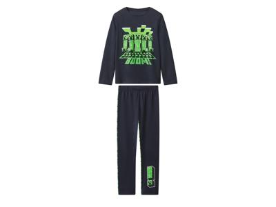 Kinder pyjama Minecraft (Marineblauw, 158/164)