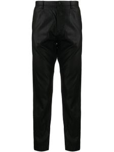 Julius pantalon slim à taille haute - Noir