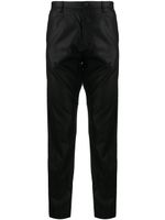 Julius pantalon slim à taille haute - Noir