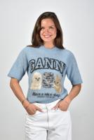 Ganni trui K2517 soft chambray